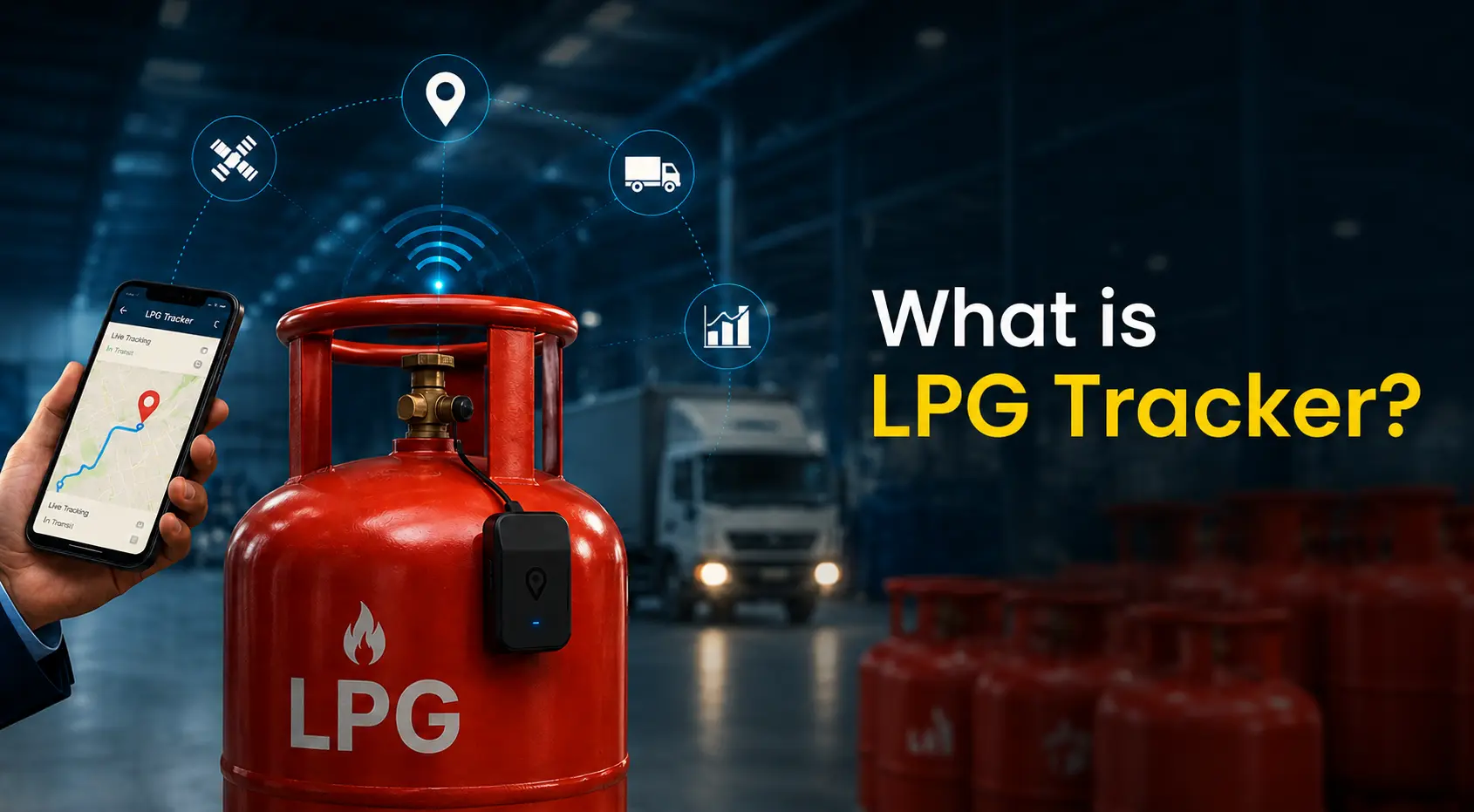 LPG tracker system for real-time cylinder tracking and inventory monitoring